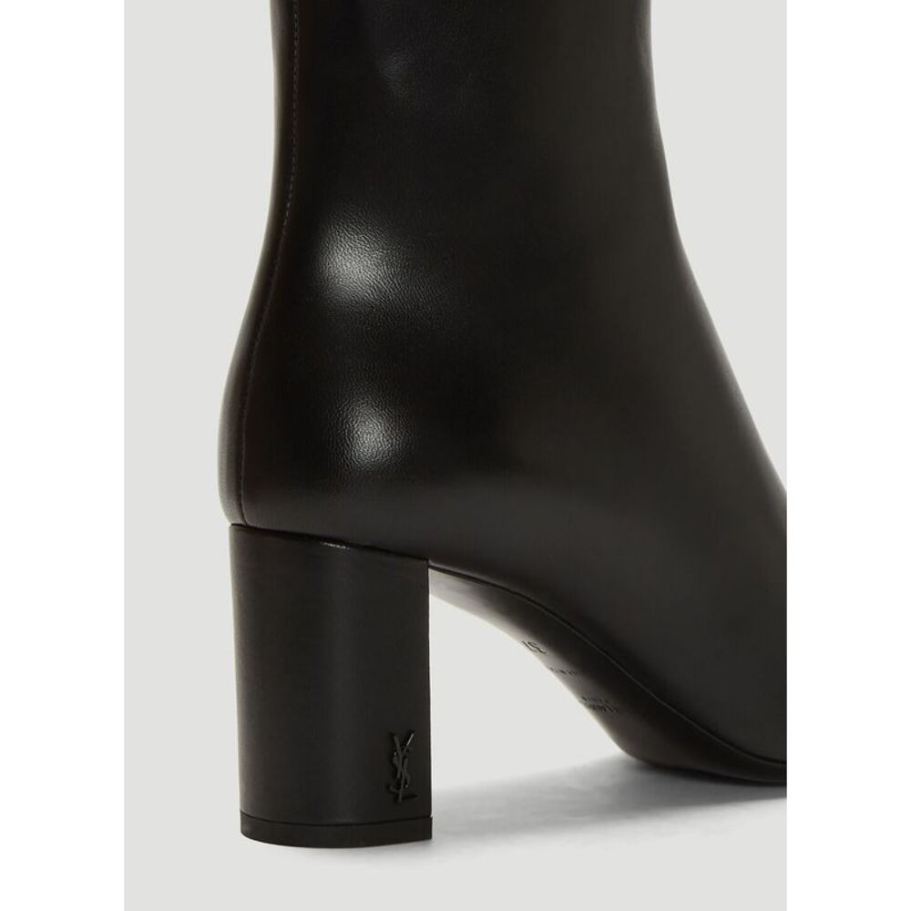 SAINT LAURENT Lou Ankle Boots - Picture 5 of 5